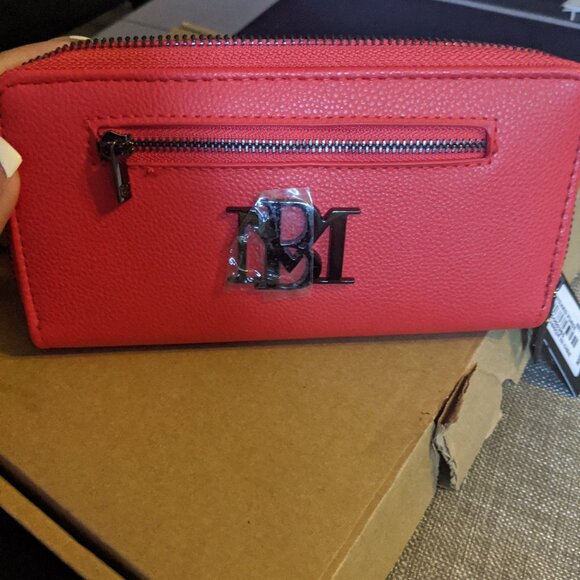 Badgley Mischka Red wallet - Picture 1 of 5